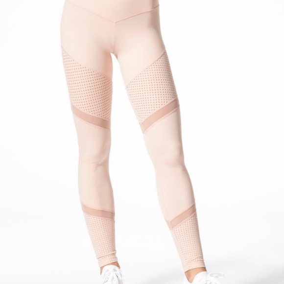 NWT- L’urv Mesh Blush Leggings - Size XS - Picture 2 of 8